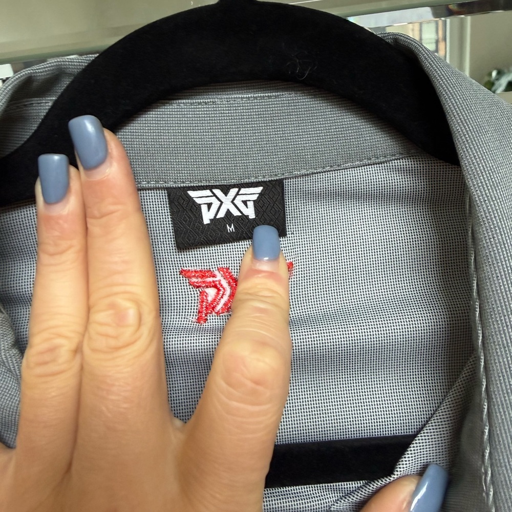 PXG Men’s Long Sleeve Golf Polo - Picture 5 of 5
